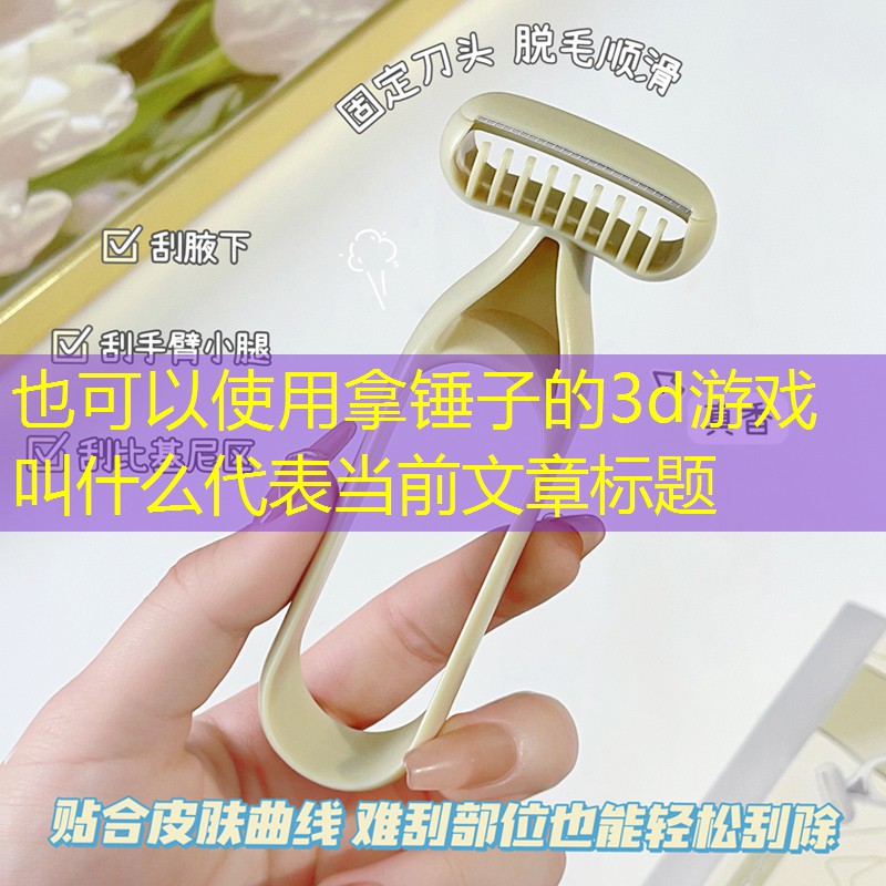 拿锤子的3d游戏叫什么